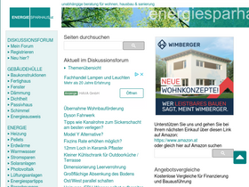 'energiesparhaus.at' screenshot