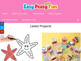 'easypeasyandfun.com' screenshot