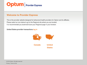 'providerexpress.com' screenshot
