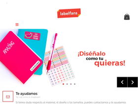 labelfans.com homepage screenshot