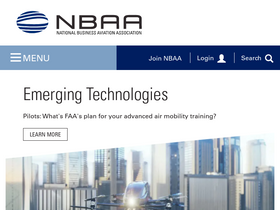 'nbaa.org' screenshot