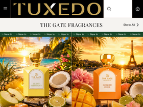 Tuxedo homepage screenshot