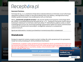 'receptura.pl' screenshot