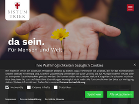 'bistum-trier.de' screenshot