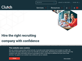 'clutch.co' screenshot