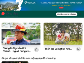 'songdep.com.vn' screenshot