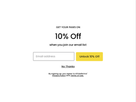 'k9ballistics.com' screenshot