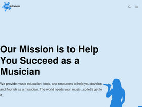 'zinginstruments.com' screenshot