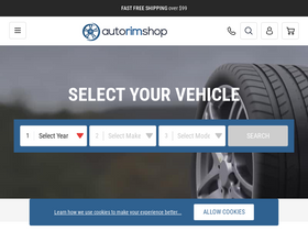 'autorimshop.com' screenshot
