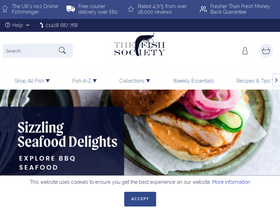 'thefishsociety.co.uk' screenshot