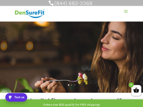 'densurefit.com' screenshot