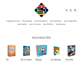 lebarajeux.shop homepage screenshot