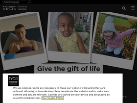 'anthonynolan.org' screenshot