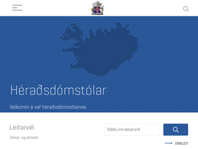 heradsdomstolar.is