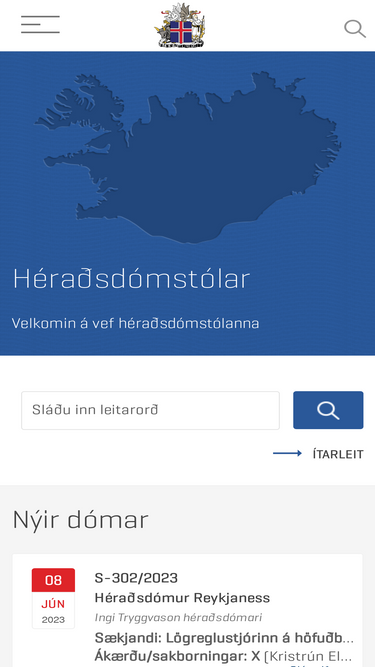 heradsdomstolar.is