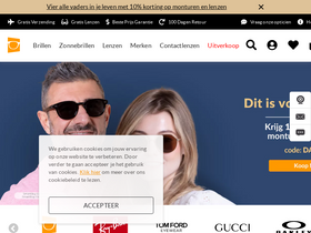 'smartbuyglasses.nl' screenshot