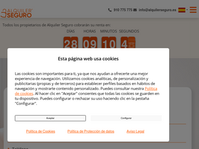 'alquilerseguro.es' screenshot