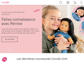 'corolle.com' screenshot
