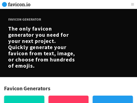 'favicon.io' screenshot