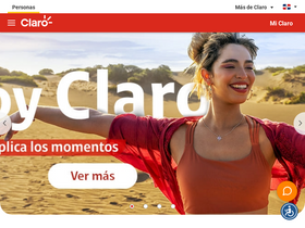 'paquetesyrecargas.claro.com.do' screenshot