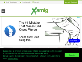 'xamig.com' screenshot