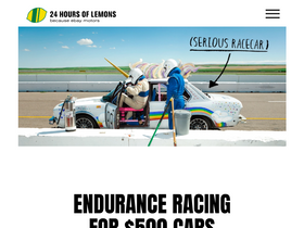 '24hoursoflemons.com' screenshot