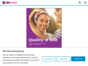 'ibdrelief.com' screenshot
