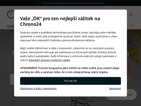 'chrono24.cz' screenshot