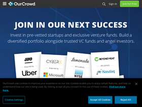 'ourcrowd.com' screenshot