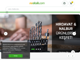 'neeksik.com' screenshot