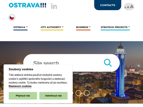 'ostrava.cz' screenshot