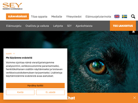 'sey.fi' screenshot