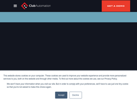 'clubautomation.com' screenshot