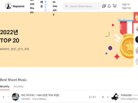 'mapianist.com' screenshot