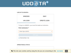 'uddataplus.dk' screenshot