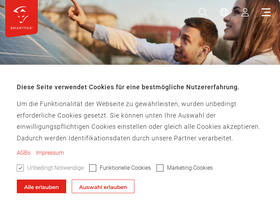 'smartfox.at' screenshot