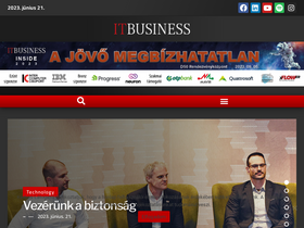 'itbusiness.hu' screenshot