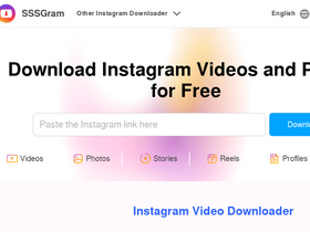 'sssgram.com' screenshot