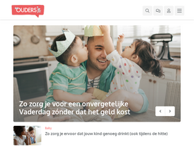 'ouders.nl' screenshot