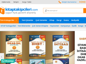 'kitaptakipcileri.com' screenshot