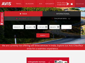 'avis.co.in' screenshot