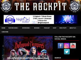 'therockpit.net' screenshot