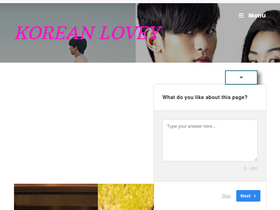 'koreanlovey.com' screenshot