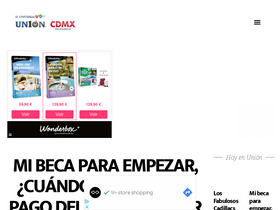 'unioncdmx.mx' screenshot