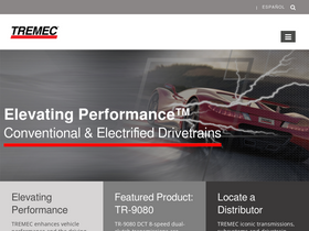 'tremec.com' screenshot