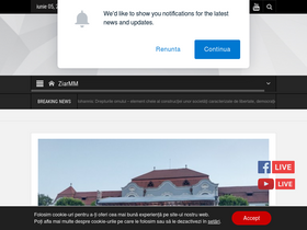 'ziarmm.ro' screenshot
