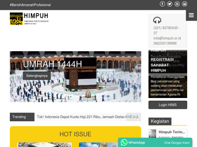 'himpuh.or.id' screenshot