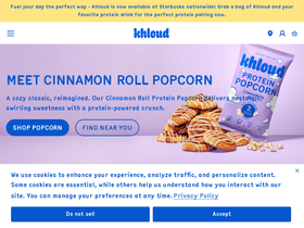 Khloud website screenshot