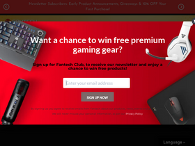 'fantechworld.com' screenshot