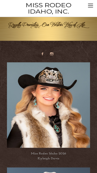 missrodeoidaho.com